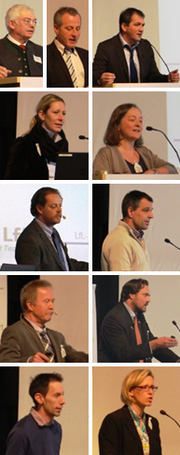 Von oben: Dr. Georg Wendl, Uwe Gottwald, Stephan Neher, Dr. Astrid von Brocke, Dr. Christina Jais, Frank Schneider, Sven Meyer, Prof. Dr. Steffen Hoy, Dr. Stefan Neser, Joachim Mack, Eva Maria Haas