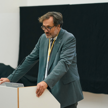 Dr. S. Neser (Leiter des Institutes für Landtechnik der LfL) / © P. Wagner, ALB Dr. S. Neser (Leiter des Institutes für Landtechnik der LfL)