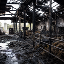 Nach dem Brand